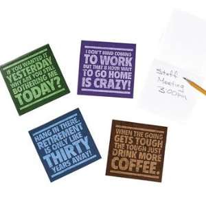   Office Humor Quotes Notepads   Office Fun & Office Stationery: Office