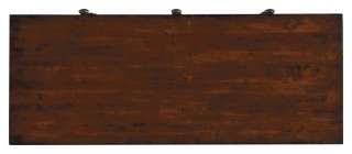 Antiqued Birch Mission 3 Drawer Apothecary Dresser  