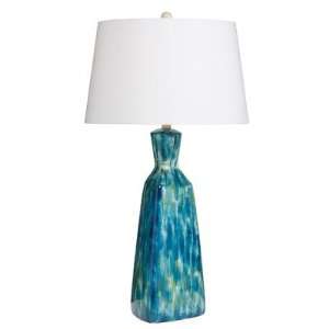  Westwood Blue Cascade One Light Table Lamp: Home 