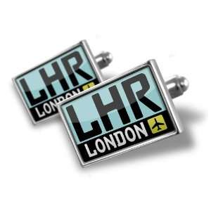 Cufflinks Airport code LHR / London country: England   Hand Made 