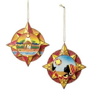  S/3 AFRICAN STAR ORNAMENTS   30 %Off