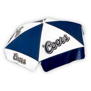  6ft Coors Logo Beach Umbrella with Tilt