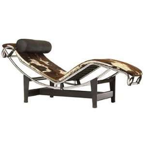 Le Corbusier LC4 Chaise Lounge in Pony Hide 