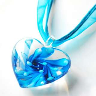   murano lampwork glass flower inside choose color style 1 2 3 4 5 6