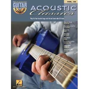  Acoustic Classics   Guitar Play Along Vol. 33   BK+CD 