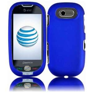  Blue Hard Case Cover for Pantech Ease P2020 Cell Phones 