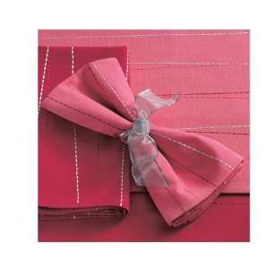  Criss Cross Napkin   Light Pink: Kitchen & Dining