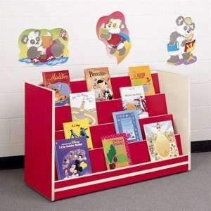    Tee Mobile Book Display Rack Color/Trim: Country Maple/Almond: Baby