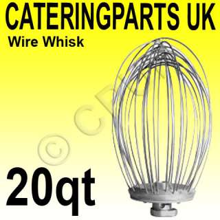 20QT S/S WIRE WHISK / WHIP SUITS HOBART 20 QUART MIXER  