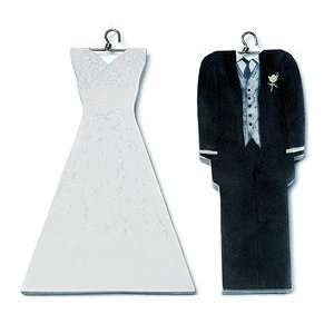    Bride & Groom Notepads   Bride Wedding Dress: Home & Kitchen