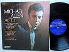 MICHAEL ALLEN Act 1 LP Arranged by RAY ELLIS Near MINT
