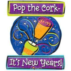  Pop The Cork Super Shape Anagram Balloons: Toys & Games