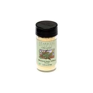   Powder Organic   Sinapis alba, 2.32 oz Jar