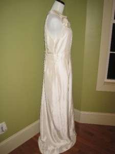 CREW Slub Silk Penelope Gown WEDDING DRESS 14 $695 NWT  