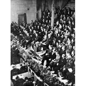  Harold Macmillan Addressing the Conservative Party 