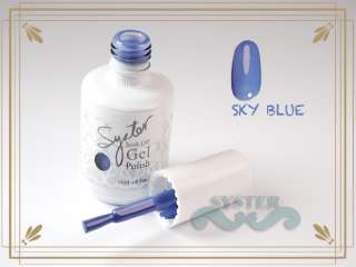 15ml Exclusive SYSTER Nail Art Soak Off Glitter Color UV Gel Polish UV 