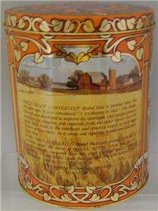 Uncle Bens Rice Tin 40th Anniversary 1983  