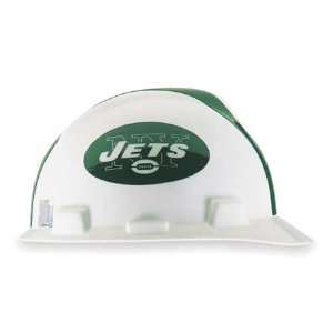  MSA 818404 NFL Hard Hat,New York Jets,Green/White: Home 