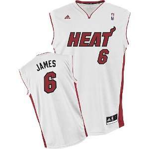 adidas Miami Heat LeBron James Youth (Sizes 8 20) Revolution 30 