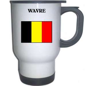  Belgium   WAVRE White Stainless Steel Mug Everything 