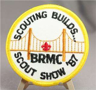 BSA Boy Scout Patch Scouting Builds BRMC Show 1987  