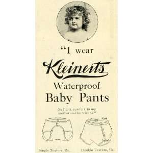 Kleinerts Waterproof Baby Pants Diapers Potty Training Undergarments 