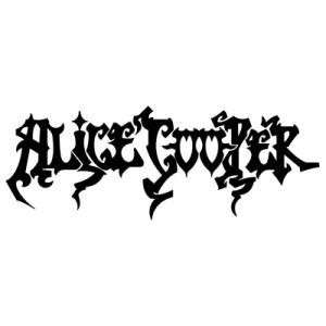  ALICE COOPER BAND WHITE LOGO DECAL STICKER: Everything 