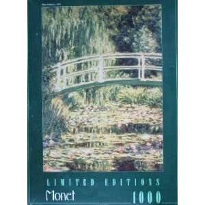    Water Lilies by Claude Monet 1000 Piece Puzzle: Toys & Games