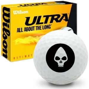  Alien Skull   Wilson Ultra Ultimate Distance Golf Balls 