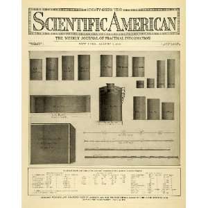 1920 Print British Empire & America Common Weights Measurements 