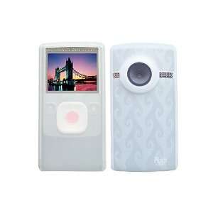  Skque Flip UltraHD Camcorders Silicone Skin Case Clear 