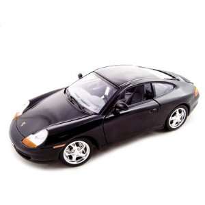    Porsche Carrera 911 Black 1:18 Diecast Model Car: Toys & Games
