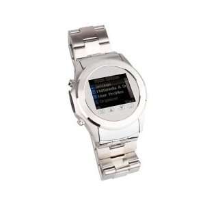   Inch Touch Screen FM Mp3 Mp4 Watch Cell Phone Silver: Electronics