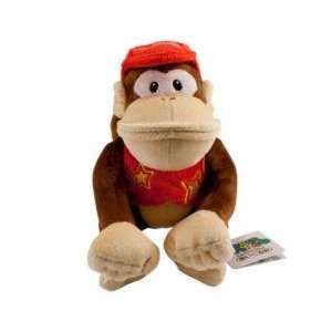  New 8 Diddy Kong Official Super Mario Plush Toy High 
