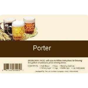  Porter All Grain Advanced Homebrew Beer Ingredient Kit 