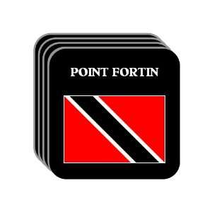 Trinidad and Tobago   POINT FORTIN Set of 4 Mini Mousepad Coasters