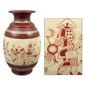  Ceramic vase, Victorious Warriors