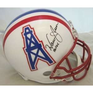  Signed Warren Moon Helmet   NEW F S   Autographed NFL 
