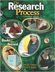 The Research Process Books And Beyond, (0757528627), Myrtle Bolner 