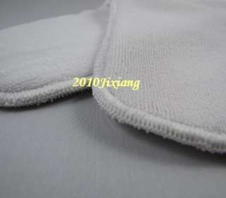 material size diaper cover one layer of absorbent soaker polyester one 