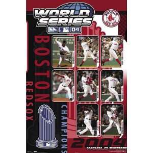  Boston Red Sox 2004 World Series Champions Poster 3657 