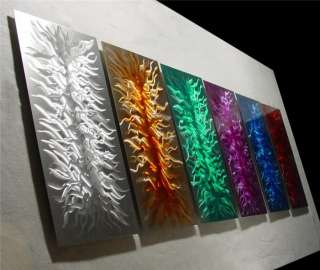76 ABSTRACT WALL Art METAL SCULPTURE Painting by NIDER  