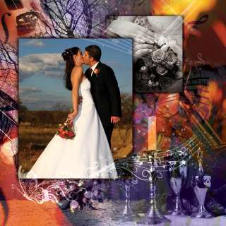 ELEGANT WEDDING PHOTO ALBUM PSD TEMPLATES Photoshop V.6  