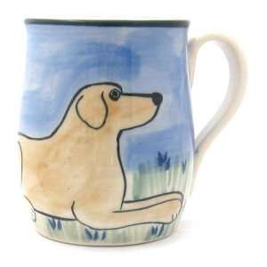  Deluxe YELLOW Labrador Retriever Mug: Kitchen & Dining