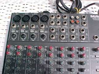 Mackie Micro Series 1202 VLZ 12 Channel Mixer  
