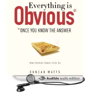   You Know the Answer (Audible Audio Edition) Duncan J. Watts Books