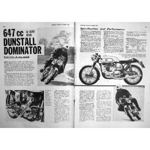   MOTOR CYCLE MAGAZINE 1965 COMERFORDS IVY SHOREY DUNPHY