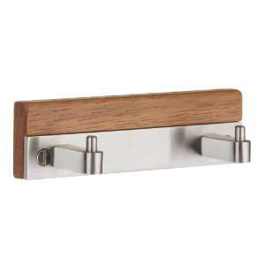  Wall Mounted Double Coat Rack: Office Products