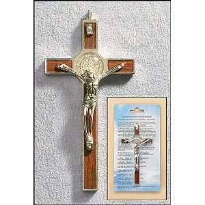  St. Benedict Wall Crucifix in gift box 