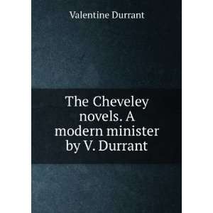   novels. A modern minister by V. Durrant. Valentine Durrant Books